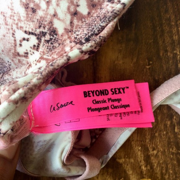 La Senza Pink Snakeskin "Beyond Sexy" Bra - Picture 6 of 6